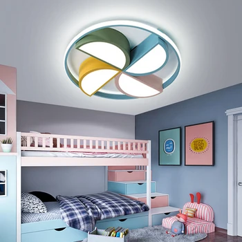 Regulējamas Griestu Lampas Modernās LED Lustras Bērnu Telpu Dekorēšana Lampas ar Tālvadības pulti Guļamistabā Birojs Gaismas