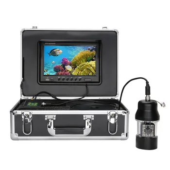 DVR Reģistrators Zemūdens Zvejas Video Kameru, 9 Collu Fish Finder IP68 Ūdensnecaurlaidīga 38 Led, 360 Grādu Rotējoša Kameras 50M 20M
