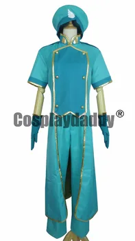 Cardcaptor Sakura Syaoran Li Showron Zaļā Vienotu Apģērbs Cosplay Kostīmu A018