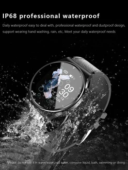Ir 2021. SANLEPUS Smart Skatīties 360*360 HD Liela Ekrāna Smartwatch Vīriešu Sporta Fitnesa Rokassprādze Pulksteņu Pulksteņu Huawei Android Apple
