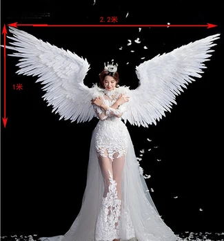 Victoria ' s Secret Tīra Melnā eņģeļa spalvām spārnu pieaugušo modelis skrejceļa apakšveļa rādīt festivāls puses spārniem Ziemassvētku kāzas