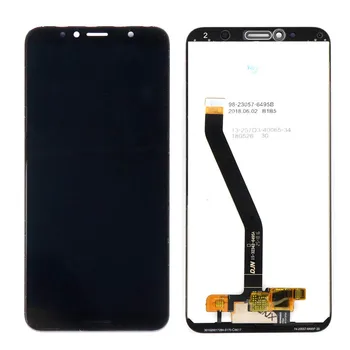 Trafalgar Displejs Huawei Y6 2018 LCD Displejs ĀJ L31 L21 LX1 L42 Touch Ekrāns Huawei Y6 Ministru 2018 Displejs Ar Rāmi