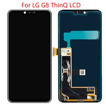 Par LG G8 ThinQ LCD Displejs, Touch Screen Digitizer Par LG G8 ThinQ LCD Rezerves Daļas LMG820QM7 LM-G820UMB