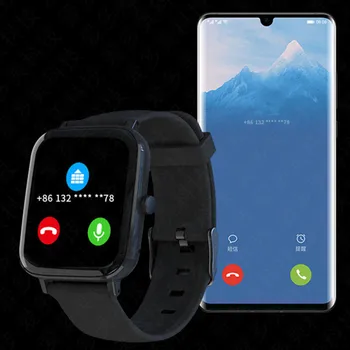 Mobilā telefona bluetooth zvanu smart skatīties mūzikas atskaņotājs sirdsdarbība sporta ūdensizturīgs smartwatch fitnesa tracker aproce aproce