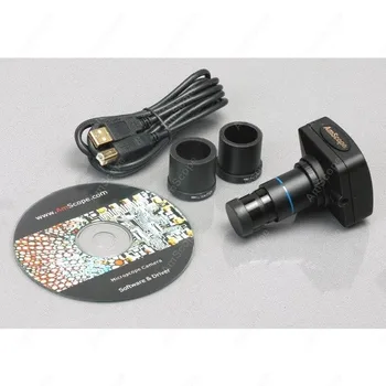 Pētniecības Saliktā Mikroskopa--AmScope Piegādes 40X-2500X Infinity Plānu Pētniecības Salikto Mikroskopu ar 3MP USB Digitālā Kamera