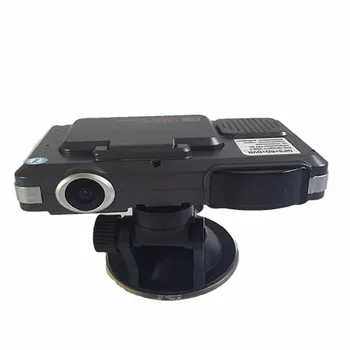 3 IN 1 Auto Radaru Detektors DVR Kamera Video Recorde Dash Cam 1920x720P 140 Grādu Ar Leņķa GPS Logger krievu Versija