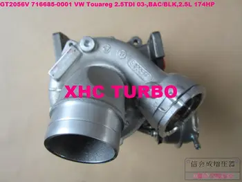 JAUNU GT2056V 716885-0001 070145701J Turbopūtes Turbo VW Touareg BAC/BLK,2.5 L 174HP 03-