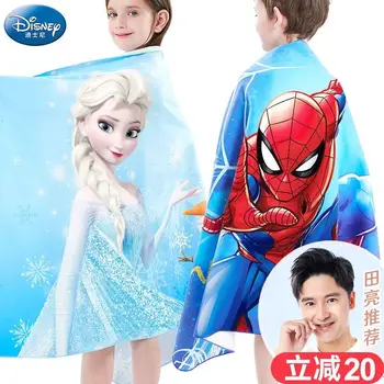Disney Saldēti Elsa Bērnu Vannas Dvielis Peldēšanas Ātrums Dvieli Sauļošanās Pārnēsājamo Lakatu, Pludmales Dvieli
