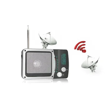 FM radio Jauno ieradās R-208 Radio FM/MW Stereo Radio Portatīvie Rādītāju radio Mini galda dators Vecumā, Izmantojot radio