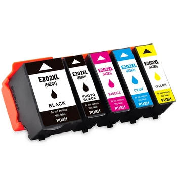 TINTES VEIDS saderīgs tintes kasetnes epson E202XL strādā ar Vārda Premium XP-6000 XP-6005 XP-6001 XP-6100