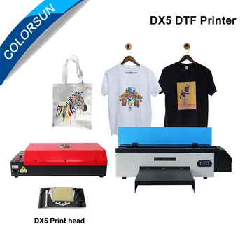Colorsun A3 DTF Printeri Ar DX5 Printhead T-Krekls, Soma, Kurpes Hoodied A3 DTF Mašīna DTF Drukāšanas Mašīna A3 Printeri DTF
