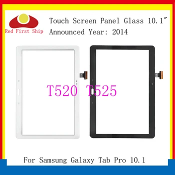 10Pcs/daudz Par Samsung Galaxy Tab Pro 10.1 T520 T525 Touch Screen Digitizer Stikla Panelis Objektīvs SM-T525 LCD Priekšējā Sensora Nomaiņa