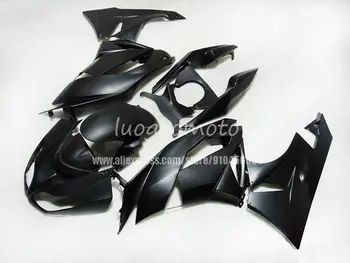 Ķermeņa komplekti motociklu matēts blackfairing komplekti Kawasaki Ninja ZX6R ZX 6R 2009 2010 2011 2012 pārsegi virsbūves 09 10 11 12