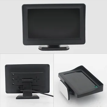 4.3 Collu TFT LCD Automašīnu Atpakaļskata System Monitor Nakts Redzamības Rezerves Atpakaļgaitas Kamera