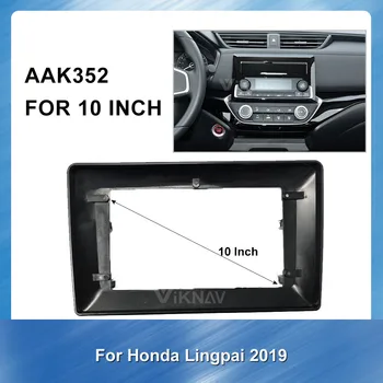 10 Collu 2din Auto Radio Fascijas Honda Lingpai 2019 navigācijas DVD Fascias Audio Montāžas Adapters Panelis