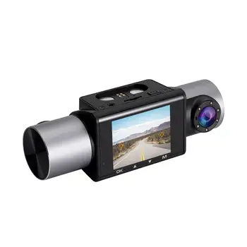 Full HD 1080P Dash Cam Video Ieraksti Braukšanas Automašīnas DVR Kamera, 2 Collu Cikls Ierakstīšana Nakts Platleņķa Dashcam Video Reģistrators