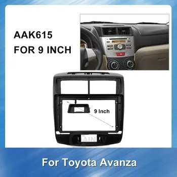 Auto Audio Fascijas Īpašu Dash Apdares Komplekts Karkasa Paneļu Toyota Avanza Veloz 2012+ DVD GPS Plāksnes Panelis Rāmis Fascias Nomaiņa