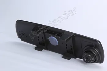 Vislabākā Kvalitāte 2,7 collu Automašīnu Atpakaļskata Spogulis DVR auto video reģistrators 120 grādu platleņķa objektīvs Bezmaksas Piegāde infrasarkano nakts redzamības