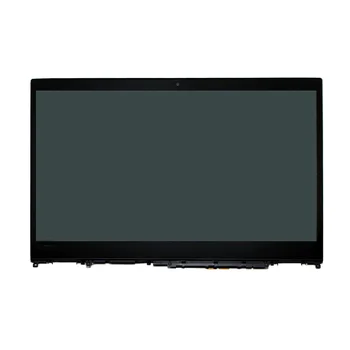 LP133WF4-SPA1/LQ133M1JX15 Lenovo Thinkpad Jogas 370 13 LCD Ekrāns+Touch Digitizer Montāža FHD 01HW909 1920x1080 ar rāmi