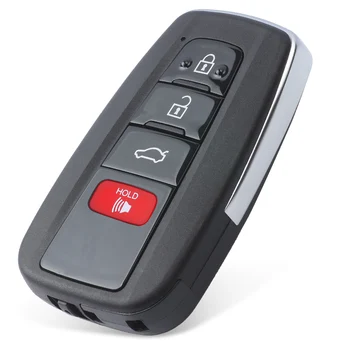 Keyecu 4 Pogas Smart Tuvumā Tālvadības Auto Atslēgu Fob 314.3 MHz 8.A Mikroshēmu Toyota Avalon 2019, FCC: HYQ14FBE, Modelis: 14FBE