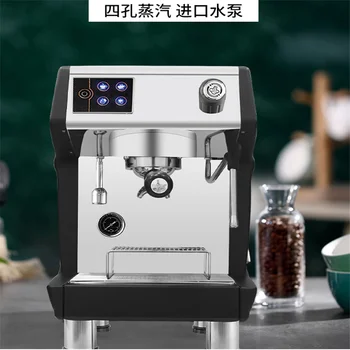 Ir 2021. Jaunu Modeli, Kafijas Dzirnaviņas Mašīna Tirdzniecības Pusautomātiskā Kafijas Automāts Espresso Kafijas Automāts