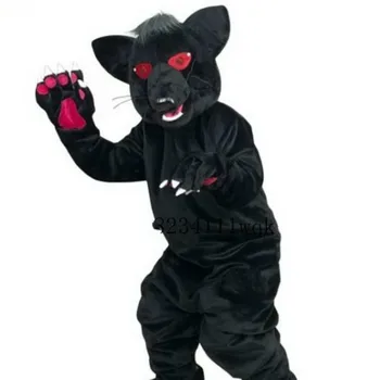Dzīvnieku Raksturu Black Panther Talismans Tērpi Masku Kostīmu Leopard Cosplay Reklāmas Apģērbu Characteristi
