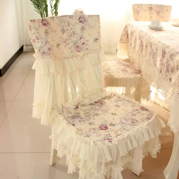 Eiropā Poliestera Galdauts Krēslu Komplekti Izšūti Ziedu Dobi Galda Vāka Taisnstūra Elegants Mājas Puse, Kāzu Dekorēšana