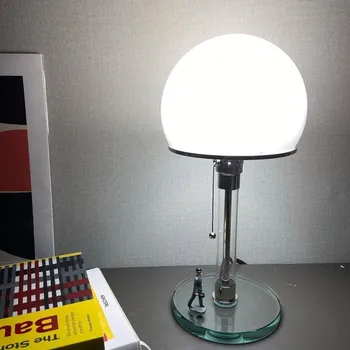 Stikla galda lampas dzīvojamā istabā, guļamistabā, pēc mūsdienu radošu personību retro atmosfērā grīdas lampa studiju hotel galda lampa