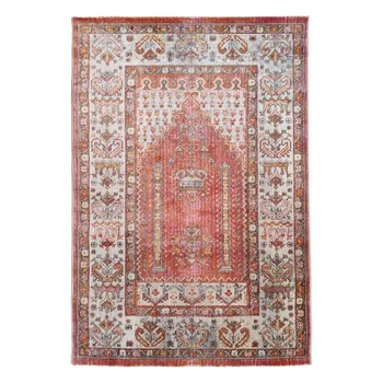 Vintage paklāja viesistabā persiešu Stila Paklāja Guļamistaba Mat neslīdīgu paklājos Etniskā augsto Tehnoloģiju 600.000 Punktu Blīvums auduma Paklāji easy-clean Lūgšanu Paklāju 80 x 125 cm