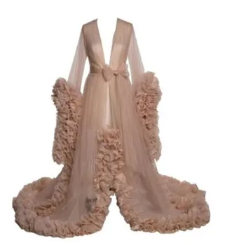 Līgavas Buduārs Drēbes Līgavas Balles Kleitas Tilla Ilūziju, Seksīga Gara Vasaras Kleita Fotogrāfija Mežģīņu Sieviešu Tērpu Pasūtījuma Made2021