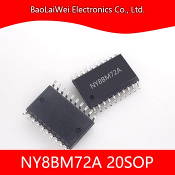 500pcs NY8BM72A NY8B NY8BM 20SOP čipu Elektronika Elektroniskās Komponentes 18 I/O 13-ch ADC 8-bitu MTP-Pamatojoties MCU NY8BM72A