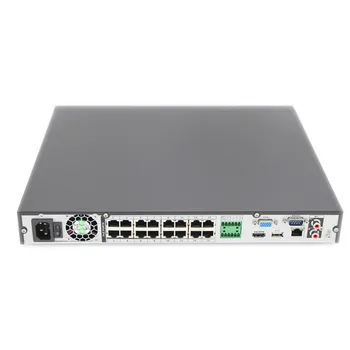 Dahua NVR4216-16P-4KS2/L 16 Kanālu 16PoE 4K&H. 265 Lite Tīkla Video Ierakstītājs 4K CCTV Drošības Sistēmas