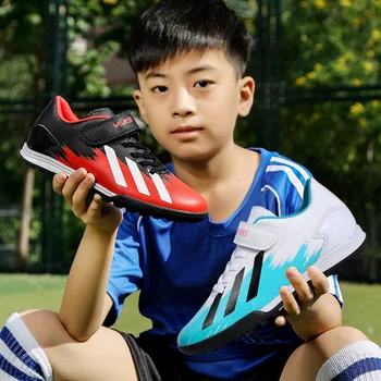 Jauns Bērnu futbola apavi iekštelpu studentu futbola apavi zēniem un meitenēm bērnu futbola treniņu, sporta kurpes izmērs 28 -39