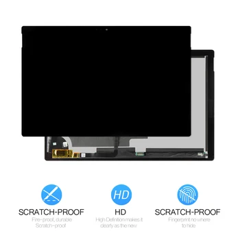 Srjtek Detaļas par Microsoft Surface Pro 3 LCD Ekrāna Pieskarieties Digitizer Displejs Pro3 (1631) Panelis TOM12H20 V1.1 LTL120QL01 003