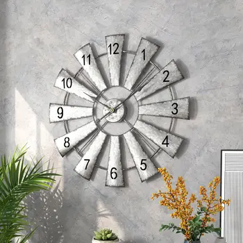 Eiropas un Amerikas klusa sienas pulkstenis čuguna mākslas digitālā minimālisma dzīvojamā istaba pulkstenis radošo apdare dzelzs sienas pulkstenis