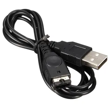 100 Gab Black USB Uzlādes Iepriekš Līniju Vadu, Lādētāju, Vadu/SP/GBA/GameBoy/Nintendo/DS