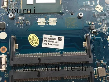 Yourui BDL50 LA-D703P 854941-001 854941-601 HP 15-AC 250 G5 15-AY Klēpjdators Mātesplatē SR27G i3-5005u CPU DDR3
